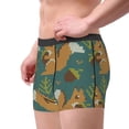 thumbnail image 2 of Naloa Knitted Woodland Squirrel Mens Underwear - Boxers for Men, Mens Boxer Briefs, Classic Briefs for Men-Small, 2 of 5