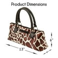 thumbnail image 7 of Primeware 3024-WC Womens White Cheetah Insulated Single Bottle Wine Clutch Tote Bag, 7 of 7