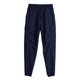 thumbnail image 1 of Ceisia Men Solid Color Fleece Multi Pocket Work Pants Loose Drawstring Gift Elastic Cuff Trousers, 1 of 4
