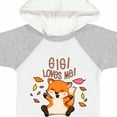 thumbnail image 4 of Inktastic Gigi Loves Me Cute Baby Fox Boys or Girls Baby Bodysuit, 4 of 5