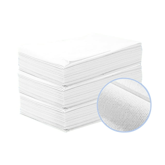 20 Pcs Draps de Lit de Spa Jetables Drap de Table de Massage Housse de Lit Imperméable Tissu Non Tissé pour Beauté