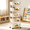 off-white, variant on 5-Tier Rolling Storage Shelving Unit, ABS Plastic Multi-Bin Utility Storage Rack With Wheels, Mobile Open Shelf Organizer For Kitchen, Bathroom, Bedroom & Office