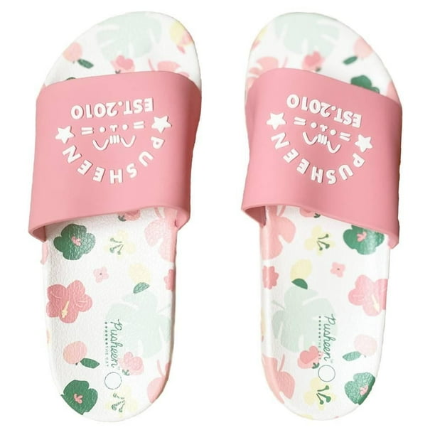 Sandalia Pusheen the Cat Talla 26 Rosa Floreada