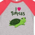 thumbnail image 4 of Inktastic I Love Turtles Boys or Girls Toddler T-Shirt, 4 of 5