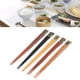 thumbnail image 5 of Palillos, Palillos De Madera Natural Para El Hogar Diseño Antideslizante Reciclable Siéntase Cómodo Para La Fiesta De Cumpleaños Para La Boda ANGGREK Otros, 5 of 8