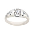 thumbnail image 1 of Fiudx Exquisito Anillo de Color Mixtos con Incrustaciones y Unencantadora Personalidad, Tallas 6-10, 1 of 1