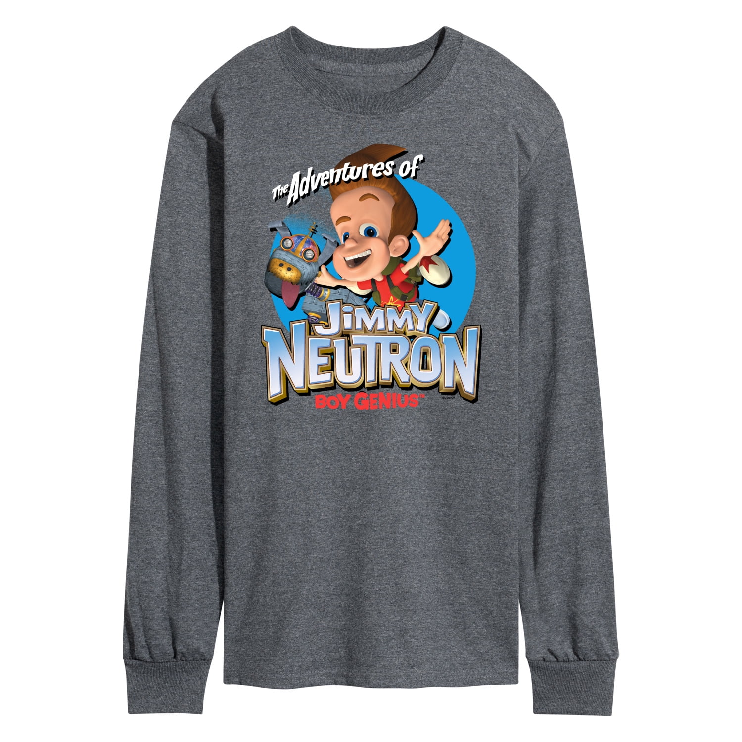 Jimmy Neutron Boy Genius Men's Long Sleeve TShirt