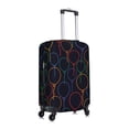 thumbnail image 3 of Kdxio Colorful Balloons Pattern Luggage Cover for Travel,Elastic and Durable,Fits 18-32 Inch,Anti-Scratch Suitcase Protector, 3 of 9
