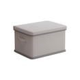 thumbnail image 2 of CaiYueKe Foldable Fabric Storage Box with Lid, Large Clothes Organizer, Wardrobe Closet Storage Bin, Stackable Collapsible Laundry Basket, Home Organization Container for Clothes Pants Toys, 2 of 7