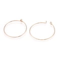 thumbnail image 4 of Long-Lasting Plated Brass Hoop Earrings Findings Real Platinum Plated Nickel Free Ring Light Gold 21 Gauge 31x0.7mm, 4 of 4