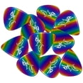 thumbnail image 4 of D'Luca Celluloid Standard Guitar Picks Rainbow 1.0mm Heavy 10 Pack, 4 of 4