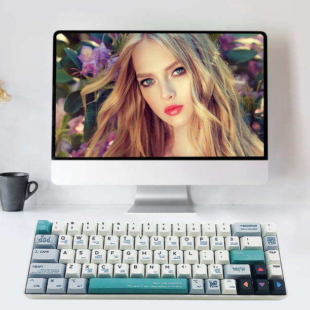 127 teclas Keycap PBT Key Cap XDA Profile para accesorios de teclado mecánico para juegos