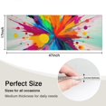 thumbnail image 5 of Colorful Radial Paint Burst Kitchen Rug Mat,Kitchen Runner Rugs Non Skid Washable,Decorative Kitchen Floor Mats for Kitchen,Sink,Laundry,17"X47", 5 of 5