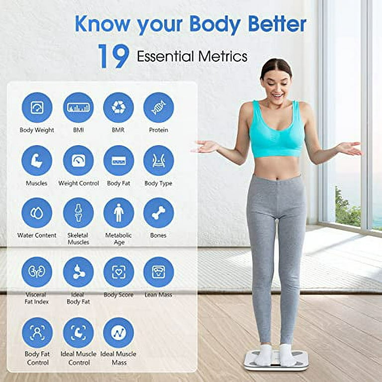 PICOOC Scale for Body Weight - Bluetooth Smart Digital Body Fat Scale