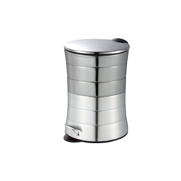 trash can with lid and foot pedal