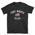 thumbnail image 1 of Fort Worth Texas Patriot Men's Cotton T-Shirt, 1 of 1