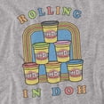thumbnail image 2 of Play Doh Rolling in Doh Women's T Shirt, Athletic Heather, Medium, 2 of 6