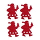 thumbnail image 2 of Inteprter Cubiertos de Navidad, 4 Uds., bolsa, tenedor, soporte para cuchara de interior, tela, vajilla, bolsas, organizador de de cocina, Kits de decoración para fiestas Rojo Inteprter HA069000-01, 2 of 6