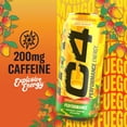 thumbnail image 3 of C4 Performance Energy, Sport & Fitness Energy Drink, Mango Fuego, Zero Sugar, 16 fl oz, 3 of 7