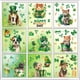 thumbnail image 2 of Teissuly 2024 Irish St. Patrick's Four Leaf Grass Wall Decal Mall Shop Window Layout Decoration Double Sided Electrostatic Window Decal Teissuly WER202311274885, 2 of 6