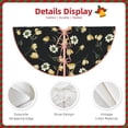 thumbnail image 3 of Sikiie Daisy Nativity Christmas Tree Skirt, Jesus Christian Winter Holiday Tree Mat Decoration(30-48IN)30", 3 of 6