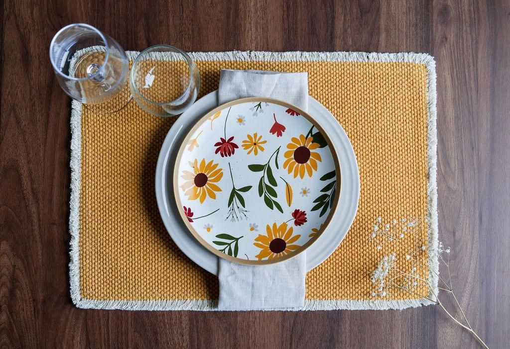 FABSTYLES BALI PLACEMAT DIJON