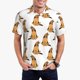 thumbnail image 1 of Balery German Shepherd Dog Camisa Polo de Hombre con Estampado, de Manga Corta y Tejido Medio, Camisa Tipo Golf Polo-Large, 1 of 6