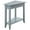 Gray, variant on Pemberly Row Transitional MDF Wood Wedge End Table in Cherry