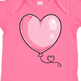 thumbnail image 4 of Inktastic Pink Balloon Heart Boys or Girls Baby Bodysuit, 4 of 5