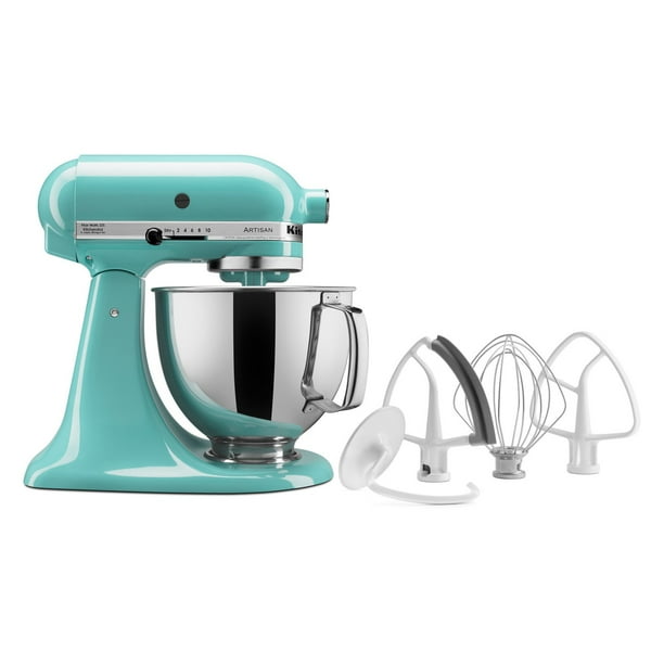 KitchenAid KSM153PSAQ 5 QT Tilt Head Artisan Stand Mixer Aqua Sky