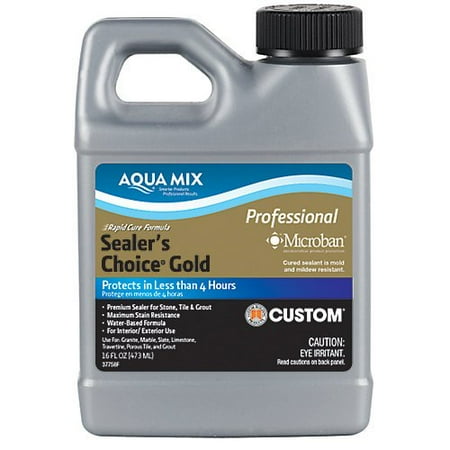 - Sealer's Choice Gold - Pint, Aqua Mix Sealer's Choice Gold is a no-sheen, natural look, penetrating sealer..., By Aqua Mix Ship from US