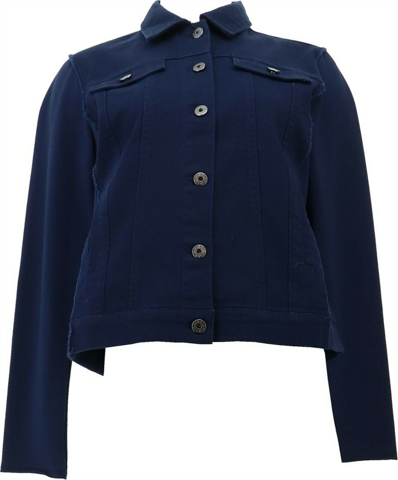 Kloth Kara Frayed Hem Jacket 