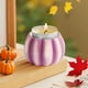 thumbnail image 4 of Candelabro de calabaza de Halloween de resina | Mini taza decorativa para velas, blanco, naranja, negro, púrpura | 6,5x4,5 cm de acento, decoración moderna de mesa de la casa de la cosecha, adorno, 4 of 6