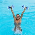 thumbnail image 5 of Floating Dumbbell Swimming Aid for Water Fitness & Aquatic Exercise | Yoga Balance Trainer | Sensory Integration | Foam Construction | 27x14.5x14.5cm | Single Pack, 5 of 5