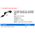 thumbnail image 2 of Front Right Sway Bar Link - Compatible with 2004 - 2006 Mercedes-Benz E500 AWD - Moog, 2 of 2