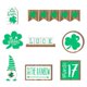 thumbnail image 3 of ST Day Juego de decoración de bandeja con gradas Letrero de madera Decoración de fiesta irlandesa Letrero de madera Recorte Placas Cocina Estilo A Gloria Decoraciones de bandejas escalonadas, 3 of 9