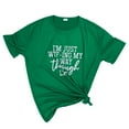thumbnail image 1 of T-Shirts Imprimés à la Mode et à Col Rond pour Femmes T-shirt à Manches Courtes pour Femme, 1 of 6