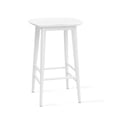 thumbnail image 1 of Steve Silver Hilton White Solid Acacia Wood Counter Stool, 1 of 6