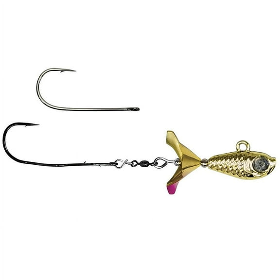 Kalins Fishing Lure Jig, Search Bait, 3/8 oz, Gold