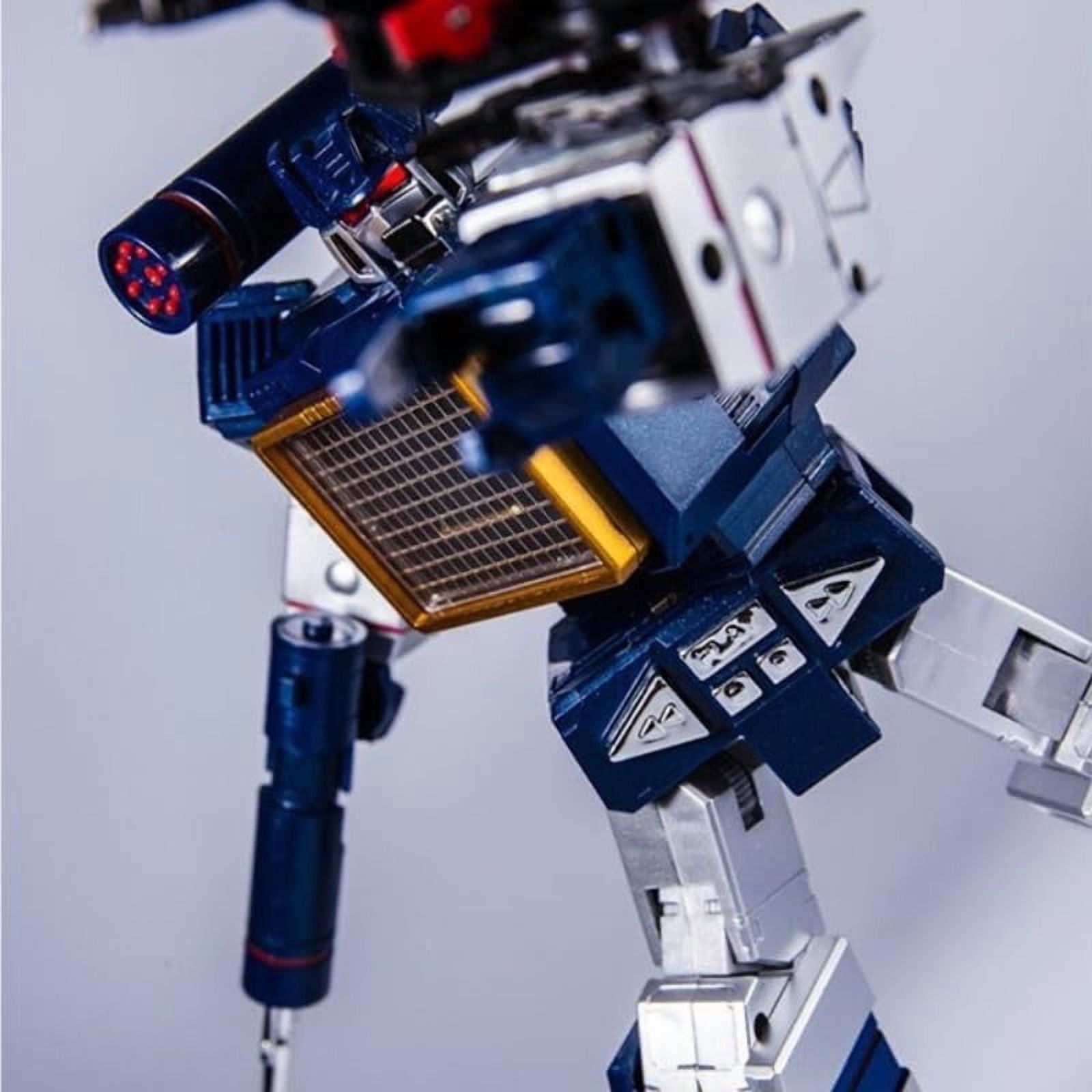 THF01 Soundwave Figure, Standing THF01 Soundwave Anime Figures PVC Characters Decorations Collectible Handicrafts Souvenirs for Anime Fans Gifts