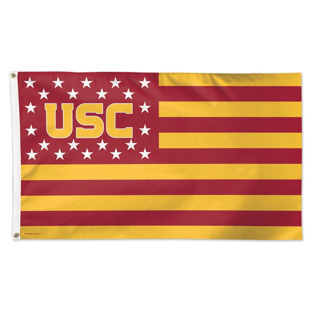 Usc Trojans Official NCAA Flag 3x5 Deluxe Banner by Wincraft 145956