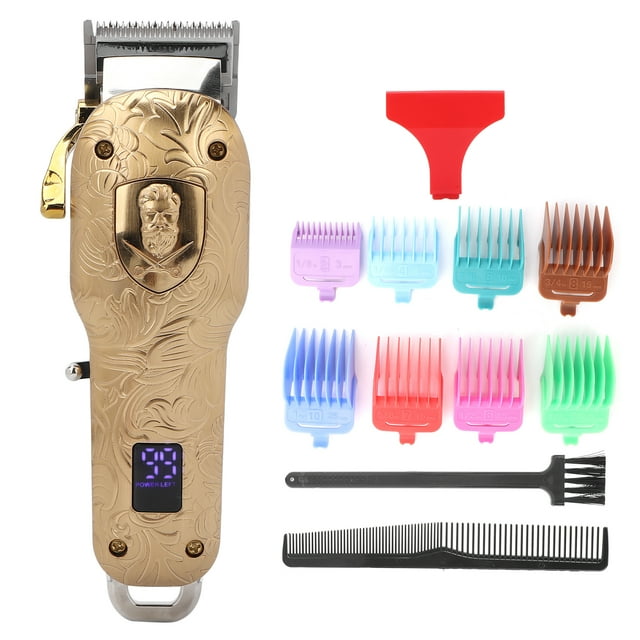 Cortadora de cabello eléctrica, cortadora de cabello eléctrica Cortadora de cabello eléctrica LCD Cortadora de cabello Diseño aerodinámico