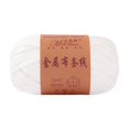 thumbnail image 1 of Hilo metálico brillante de 40 m para decoración del hogar, principiantes, bricolaje, tela elástica suave de 100 g Blanco, 1 of 9