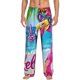 thumbnail image 1 of Balery Tropical Flamingo Summer Pantalones de pijama para hombre, pijama ultraligero, pantalón de descanso-3X-Large, 1 of 6