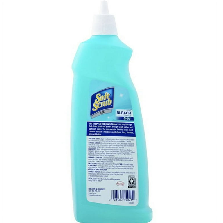 Soft Scrub® with Bleach Cleaner Gel, 28.6 fl oz - Kroger