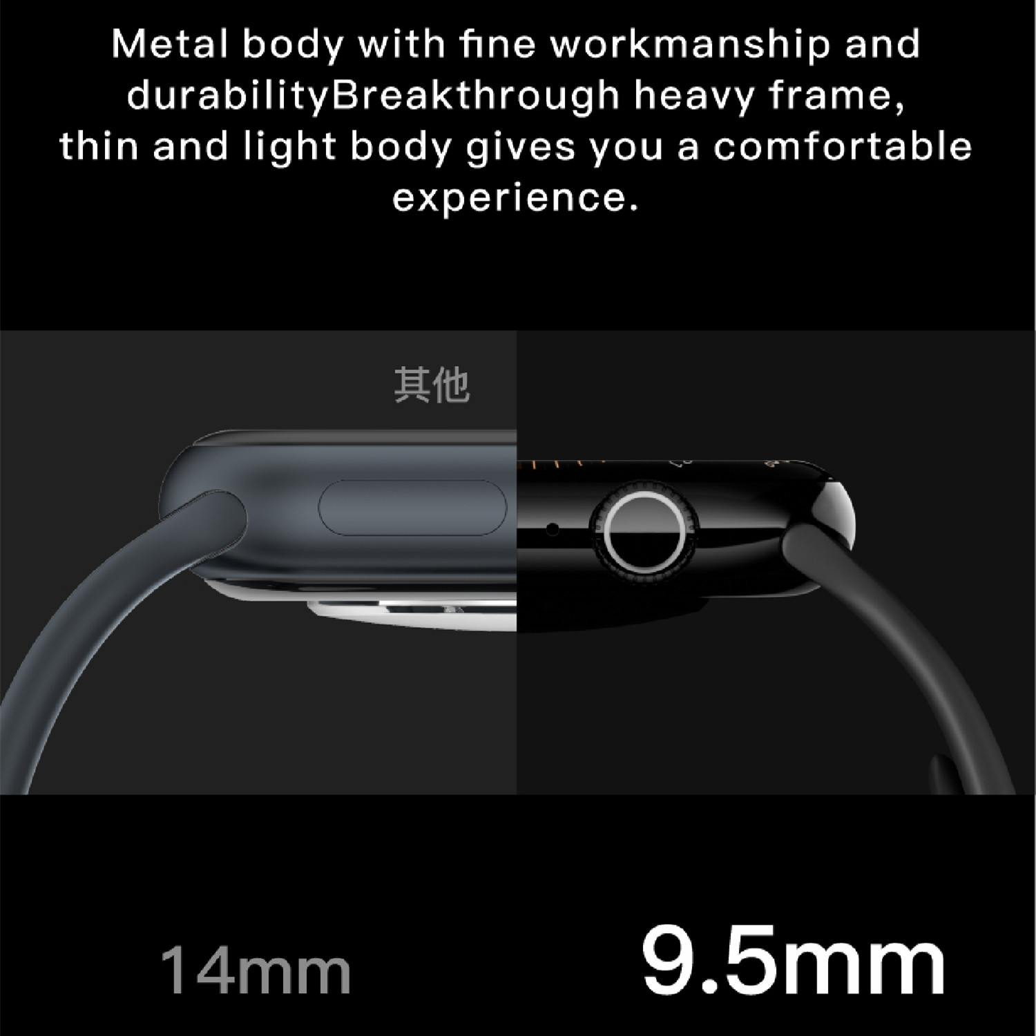 E EYAFA Hello plum 26 Smart Watch with 2.06 inch AMOLED Screen,1GB ROM,Support What's APP Message Reply,Man and Women's Smart Sports Watch