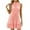 Pink, variant on Uaswgudfs Sleeveless Halter Neck Casual Midi Dress - 2025 Summer Flowy Design with Waist-Tie Accents & Ruffled Hem for Women Black XXL
