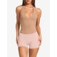 thumbnail image 4 of Pantalones Cortos Deportivos de Yoga de Alta Elasticidad para Mujer - Cintura Alta, Informales, Cómodos y Cómodos Rosa S, 4 of 6