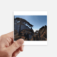 thumbnail image 1 of Pine Tree Moutain Art Deco Fashion Sticker Square Waterproof Stickers Wallpaper Car Decal, 1 of 1