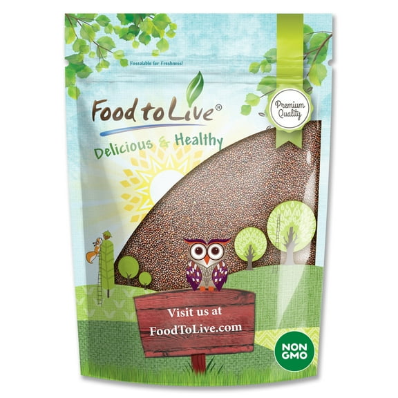 Food to Live, Broccoli Sprouting Seeds, 5 Pounds, Kosher, Sproutable